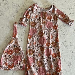 Caden Lane | Sleeper Knot Gown with Hat